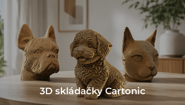 3D skládačky Cartonic